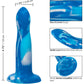 Twisted Love Twisted Probe 4.75" Silicone Suction Cup Dildo By CalExotics - Blue & White