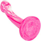 Twisted Love Twisted Bulb Tip Probe 6" Silicone Suction Cup Dildo By CalExotics - Pink & White