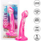 Twisted Love Twisted Bulb Tip Probe 6" Silicone Suction Cup Dildo By CalExotics - Pink & White