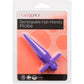 Rechargeable High Intensity Silicone Waterproof Vibrating Anal Probe By CalExotics - Purple