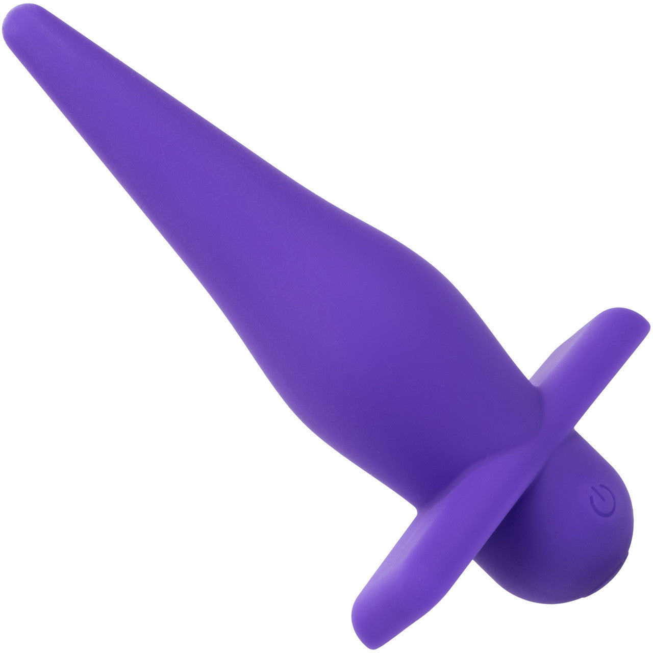 Rechargeable High Intensity Silicone Waterproof Vibrating Anal Probe By CalExotics - Purple