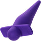 Rechargeable High Intensity Silicone Waterproof Vibrating Anal Probe By CalExotics - Purple