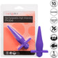 Rechargeable High Intensity Silicone Waterproof Vibrating Anal Probe By CalExotics - Purple