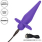 Rechargeable High Intensity Silicone Waterproof Vibrating Anal Probe By CalExotics - Purple