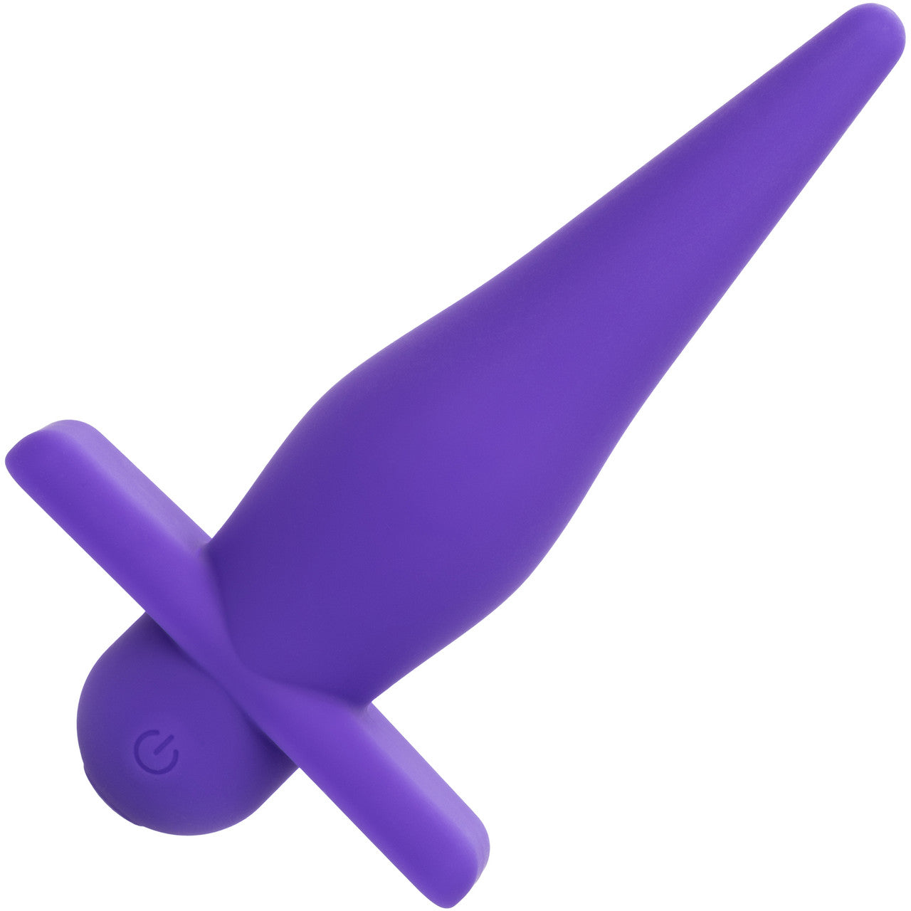 Rechargeable High Intensity Silicone Waterproof Vibrating Anal Probe By CalExotics - Purple