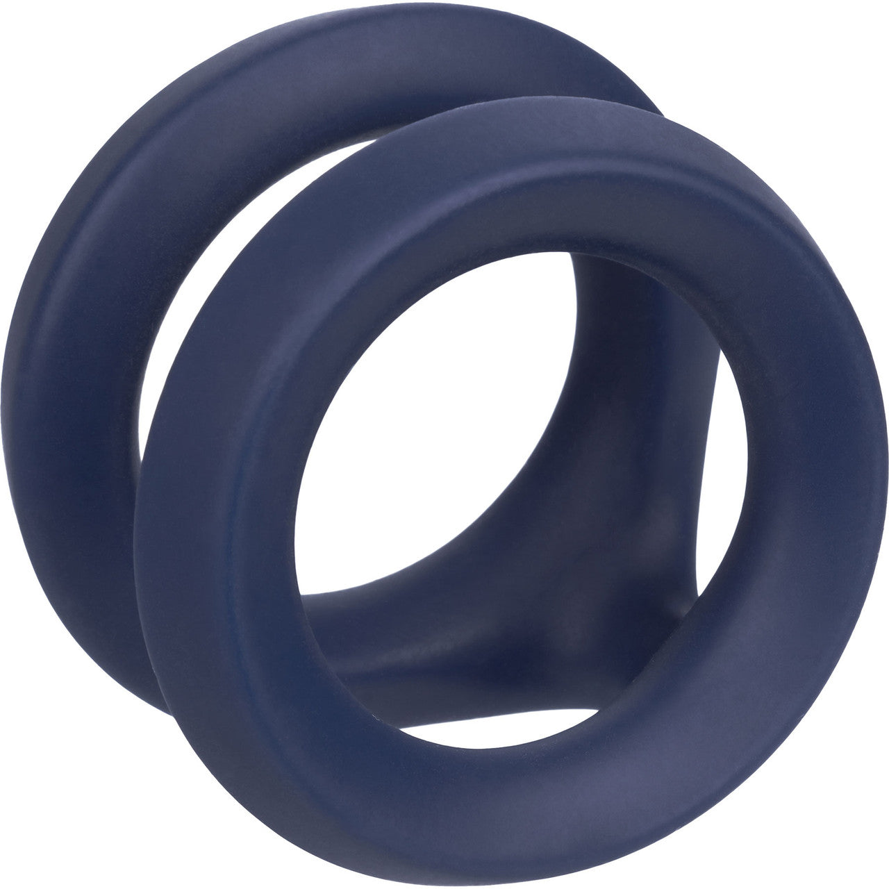 Viceroy Dual Ring Ultra-Soft Silicone Cock Ring By CalExotics - Blue