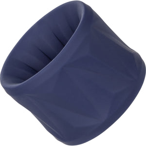 Viceroy Reverse Stamina Ring Ultra-Soft Silicone Cock Ring By CalExotics - Blue