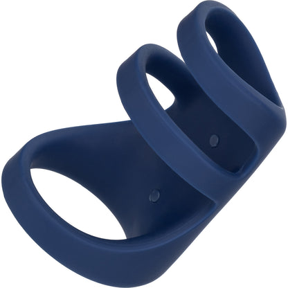 Viceroy Platinum Series Silicone Rechargeable Triple Cock Cage Vibrating Cock Ring By CalExotics