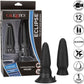 Eclipse Interchangeable Rechargeable Silicone Probe Set By CalExotics - Black