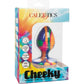 Cheeky Swirl Tie-Dye Silicone Butt Plug Medium By CalExotics