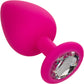 Cheeky Gems Silicone 3-Piece Anal Training Kit By CalExotics - Pink