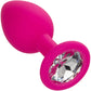 Cheeky Gems Silicone 3-Piece Anal Training Kit By CalExotics - Pink