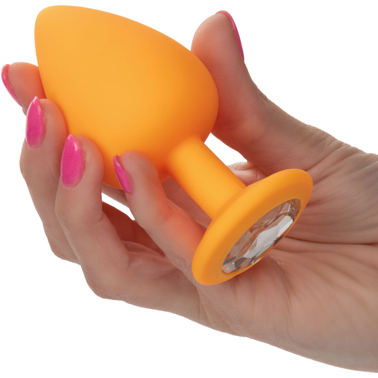 Cheeky Gems Silicone 3-Piece Anal Training Kit By CalExotics - Orange