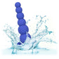 Cheeky X-6 Beads Silicone Anal Probe by CalExotics - Blue