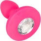 Cheeky Gems Silicone Rechargeable Vibrating Small Anal Probe By CalExotics - Pink