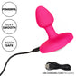 Cheeky Gems Silicone Rechargeable Vibrating Small Anal Probe By CalExotics - Pink