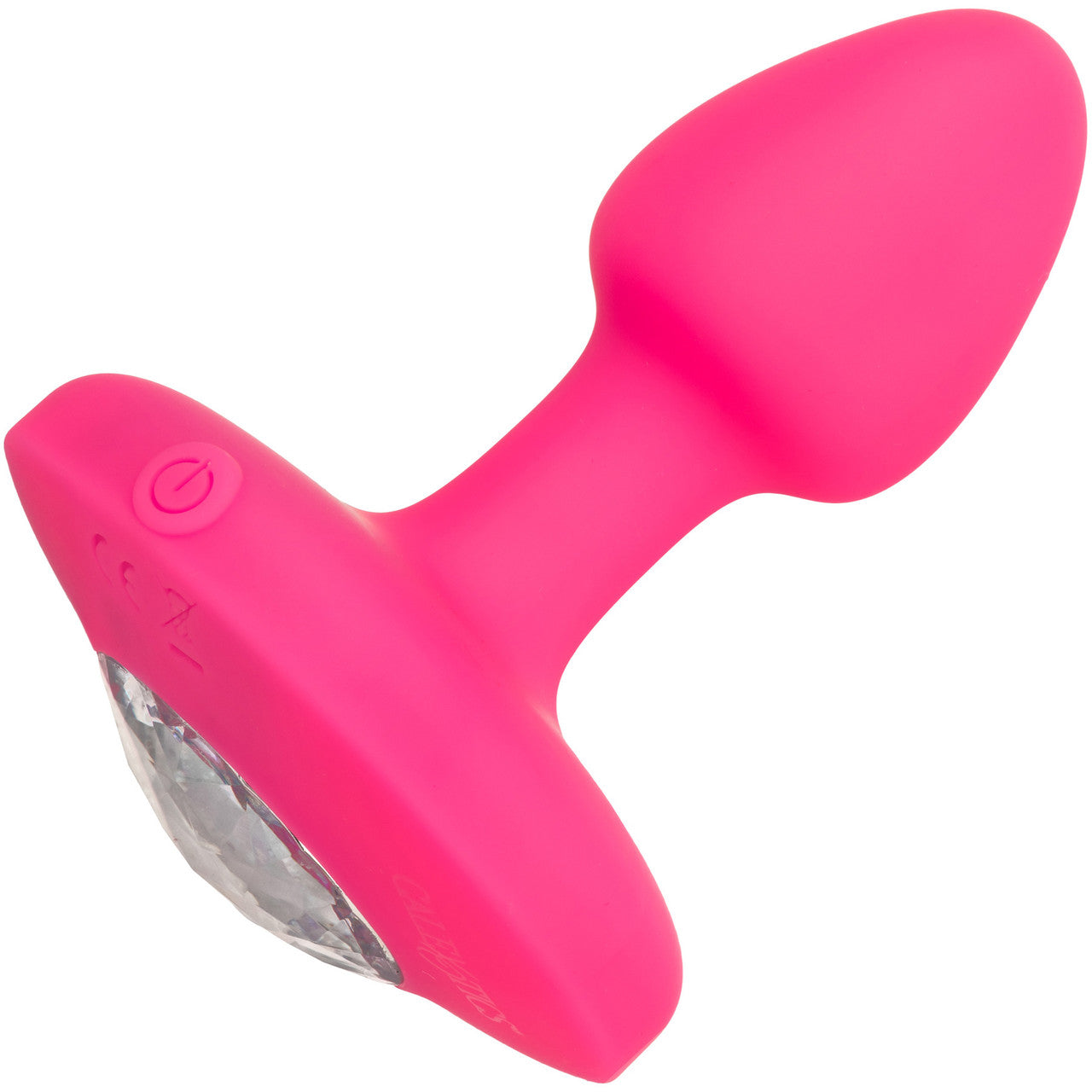 Cheeky Gems Silicone Rechargeable Vibrating Small Anal Probe By CalExotics - Pink