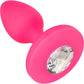 Cheeky Gems Silicone Rechargeable Vibrating Medium Anal Probe By CalExotics - Pink