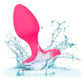 Cheeky Gems Silicone Rechargeable Vibrating Medium Anal Probe By CalExotics - Pink