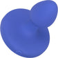 Cheeky Gems Silicone Rechargeable Vibrating Small Anal Probe By CalExotics - Blue