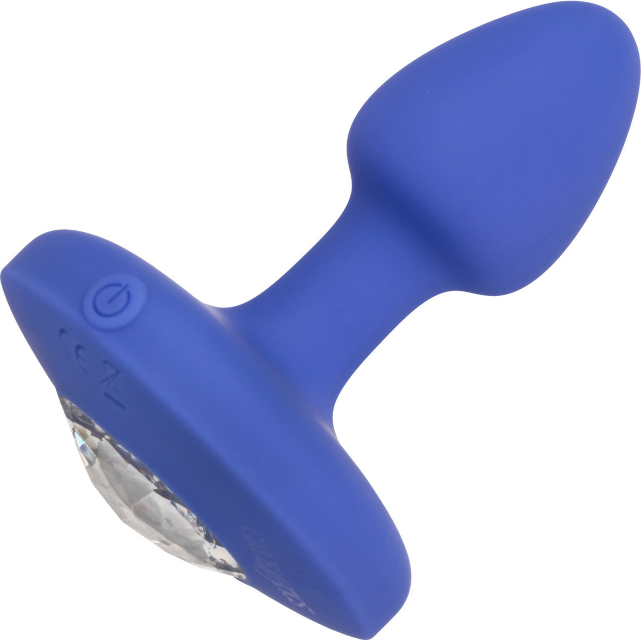 Cheeky Gems Silicone Rechargeable Vibrating Small Anal Probe By CalExotics - Blue