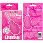 Cheeky One Way Flow Douche Anal Cleansing Tool By CalExotics - Pink