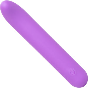 Bliss Liquid Silicone Mini G Vibe Rechargeable Waterproof G-Spot Vibrator - Purple