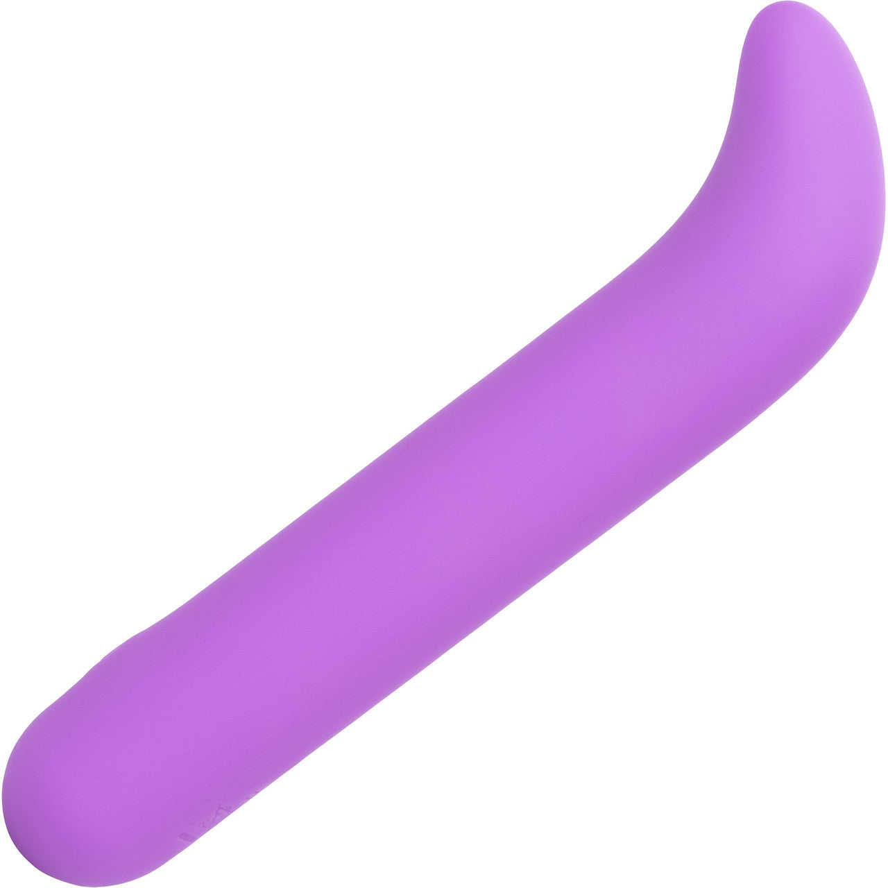 Bliss Liquid Silicone Mini G Vibe Rechargeable Waterproof G-Spot Vibrator - Purple