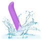 Bliss Liquid Silicone Mini G Vibe Rechargeable Waterproof G-Spot Vibrator - Purple