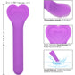 Bliss Liquid Silicone Lover Rechargeable Waterproof Clitoral Vibrator By CalExotics - Purple