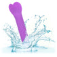 Bliss Liquid Silicone Lover Rechargeable Waterproof Clitoral Vibrator By CalExotics - Purple