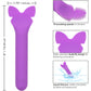 Bliss Liquid Silicone Flutter Rechargeable Waterproof Clitoral Vibrator By CalExotics - Purple