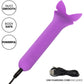 Bliss Liquid Silicone Flutter Rechargeable Waterproof Clitoral Vibrator By CalExotics - Purple