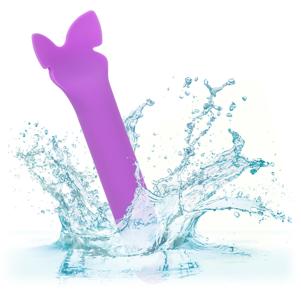 Bliss Liquid Silicone Flutter Rechargeable Waterproof Clitoral Vibrator By CalExotics - Purple