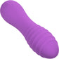 Bliss Liquid Silicone Ripple Rechargeable Waterproof Clitoral Vibrator - Purple