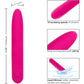 Bliss Liquid Silicone Rechargeable Waterproof Vibrator - Pink