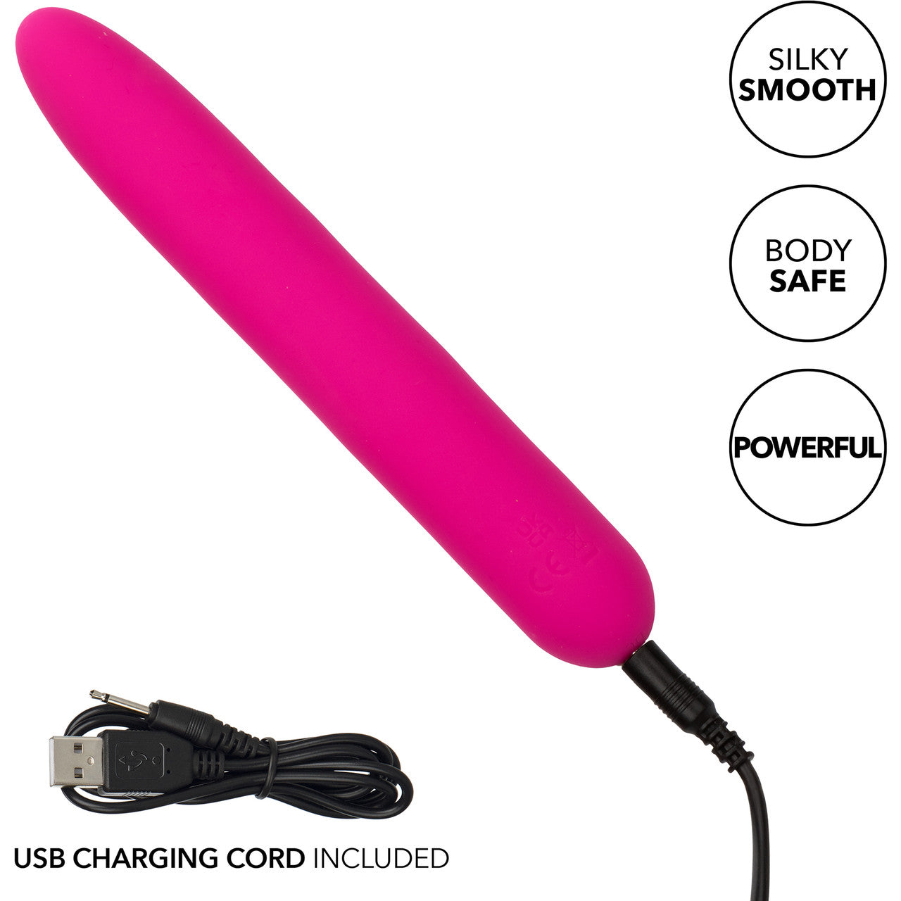 Bliss Liquid Silicone Rechargeable Waterproof Vibrator - Pink Bliss Liquid Silicone Rechargeable Waterproof Vibrator - Pink