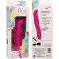 Bliss Liquid Silicone G Vibe Rechargeable Waterproof G-Spot Vibrator - Pink