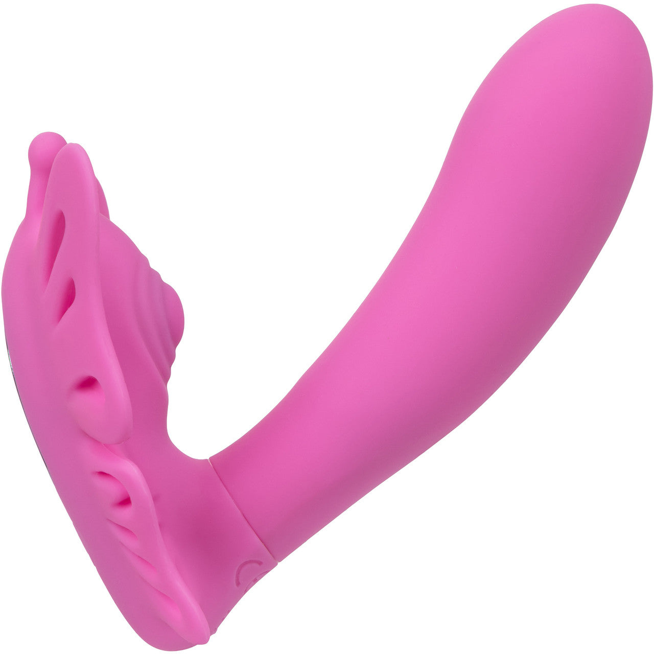 Venus Butterfly Silicone Remote Pulsating Venus G Dual Stimulation Vibrator By CalExotics