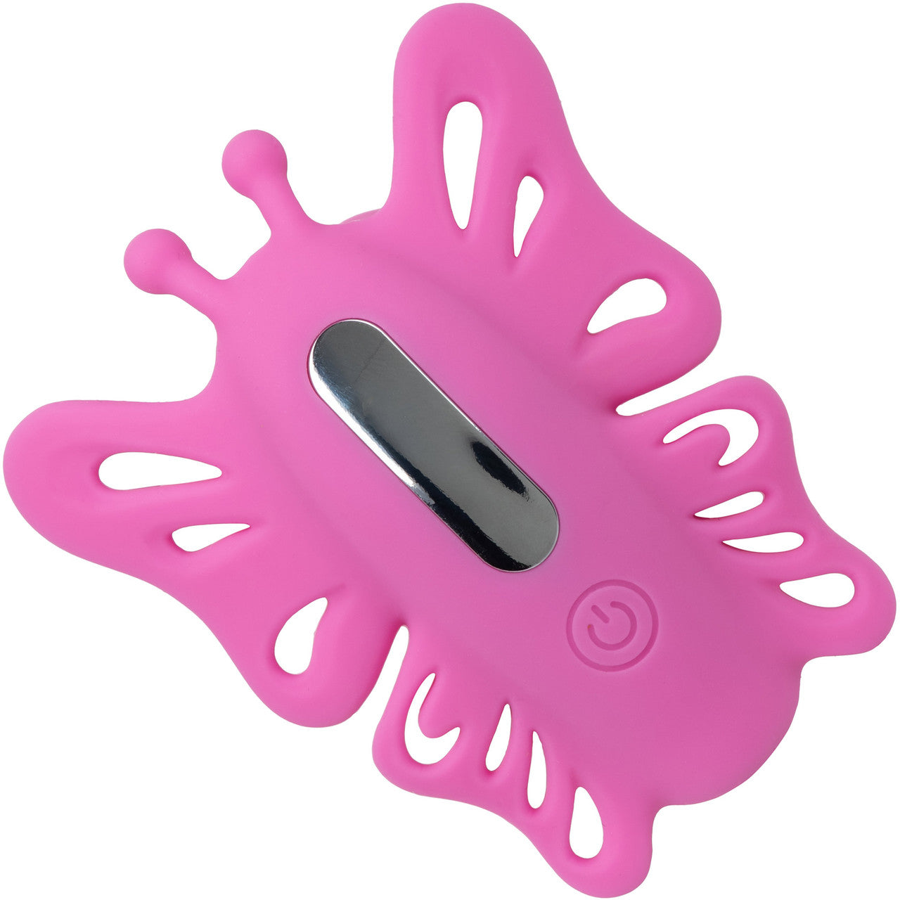 Venus Butterfly Silicone Remote Pulsating Venus G Dual Stimulation Vibrator By CalExotics