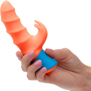 Rave Tickler Rechargeable Waterproof Silicone Rabbit Vibrator