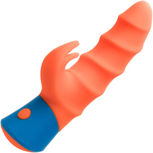 Rave Tickler Rechargeable Waterproof Silicone Rabbit Vibrator