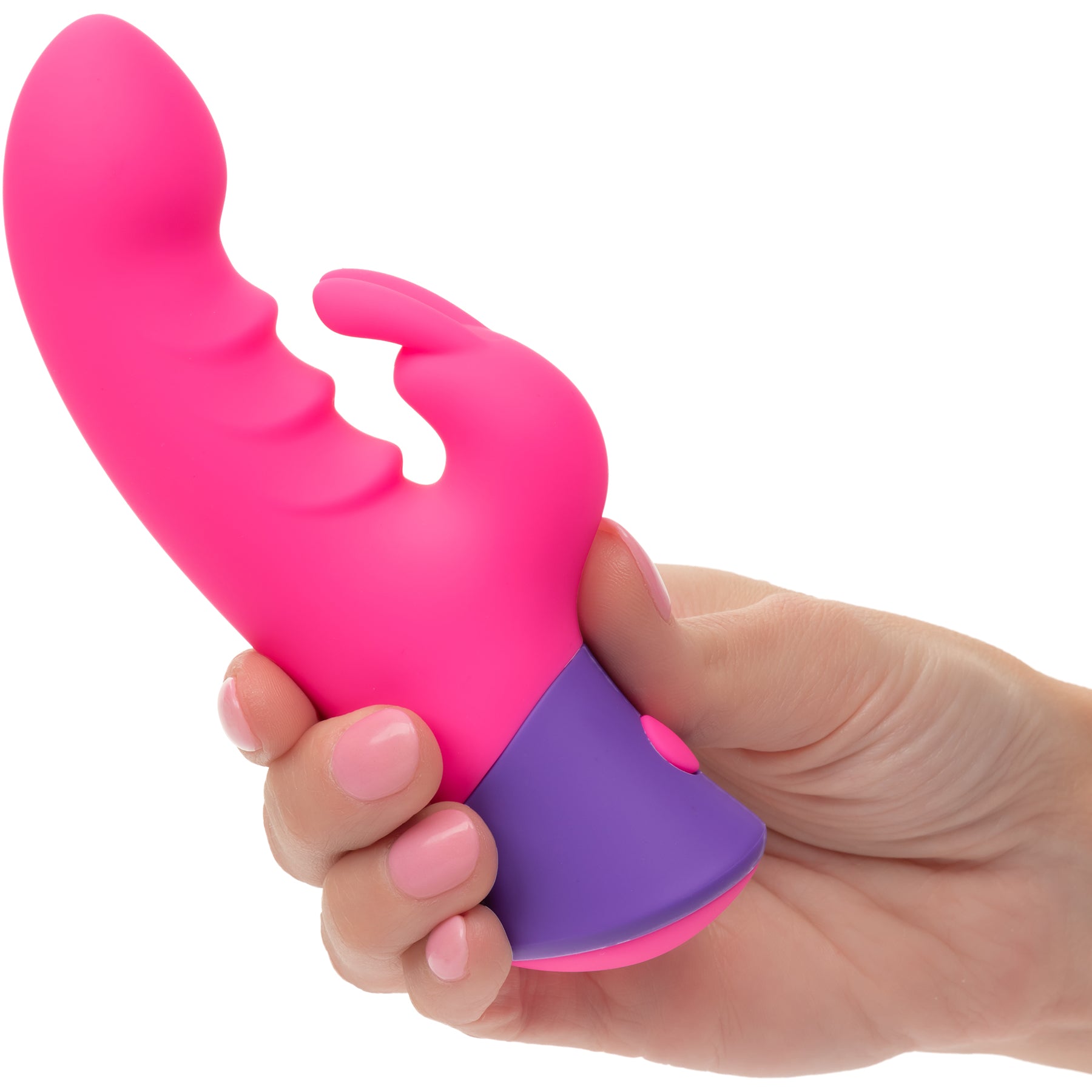 Rave Bunny Rechargeable Waterproof Silicone Dual Stimulation Vibrator
