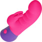 Rave Bunny Rechargeable Waterproof Silicone Dual Stimulation Vibrator