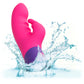 Rave Bunny Rechargeable Waterproof Silicone Dual Stimulation Vibrator