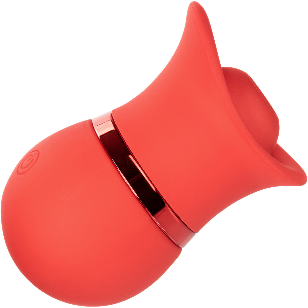 French Kiss Suck & Play Rechargeable Waterproof Silicone Interchangeable Set By CalExotics - Red