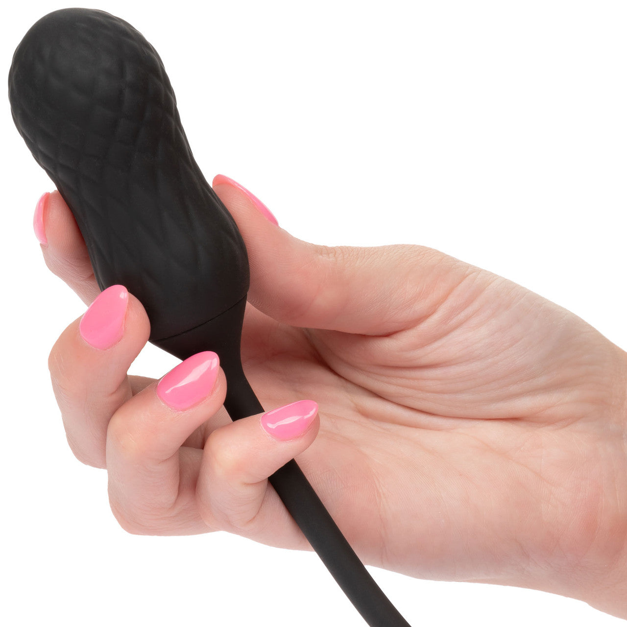 French Kiss Elite Siren Silicone Bullet Vibrator & Flickering Tongue Clitoral Stimulator By CalExotics - Black