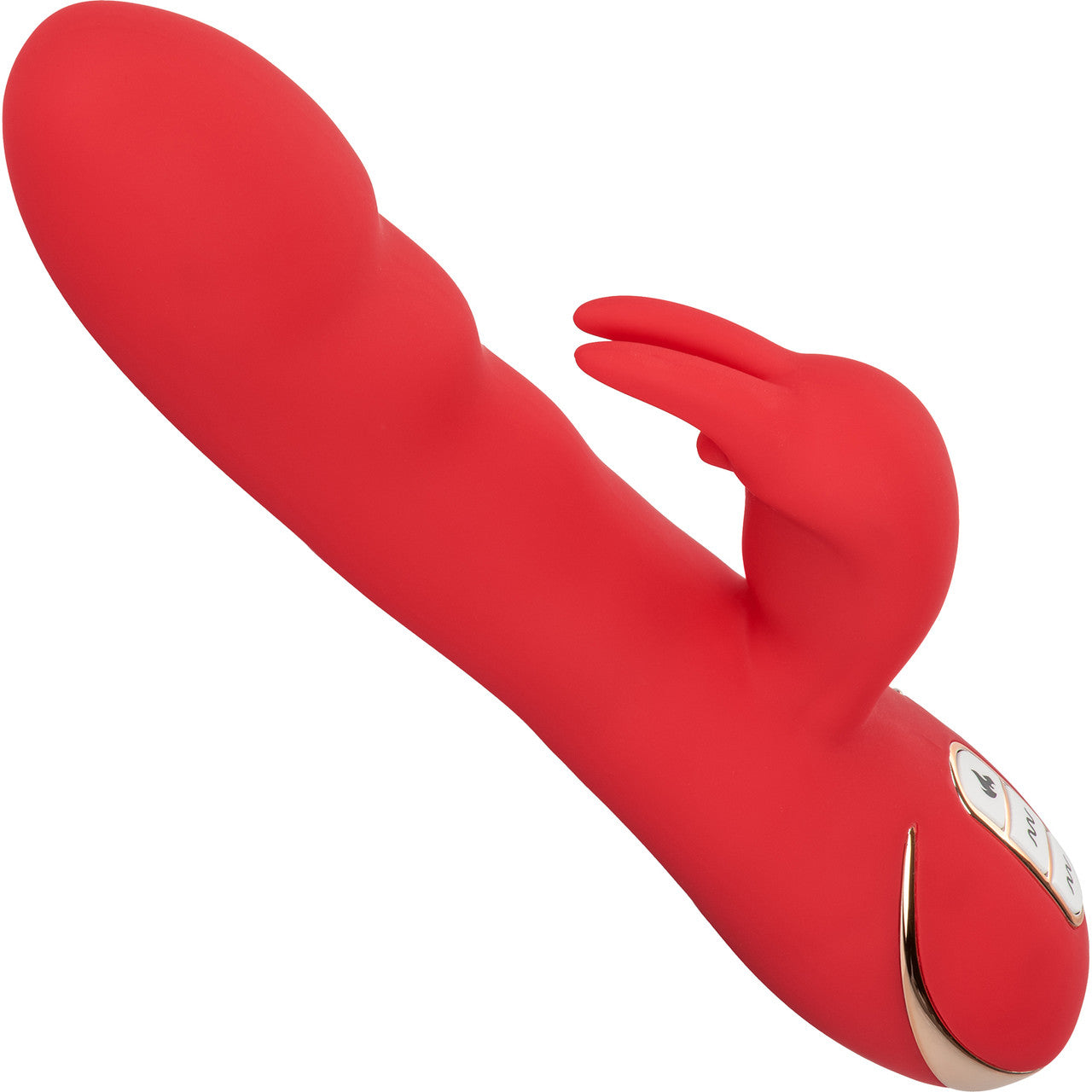 Jack Rabbit Signature Heated Silicone Ultra-Soft Rabbit Rechargeable Vibrator By CalExotics