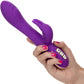 Jack Rabbit Signature Heated Silicone Rotating G Rabbit Rechargeable Vibrator By CalExotics