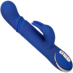 Jack Rabbit Signature Heated Silicone Thrusting G Rabbit Rechargeable Vibrator By CalExotics